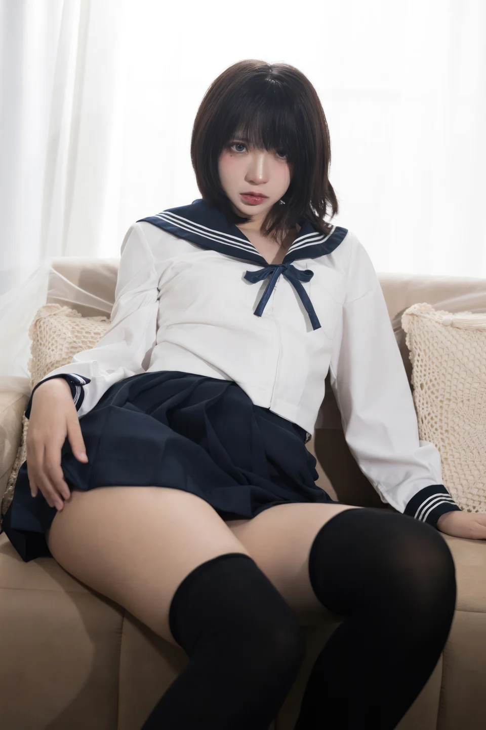 疯猫ss - No.161 致郁JK [40P-284MB] tg@simisebaisi 【丝足阁】11.webp